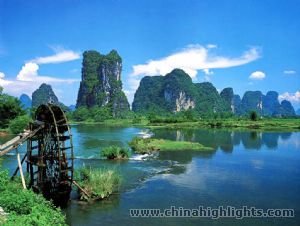 Yangshuo Gaotian Scenery