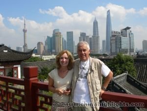 See the bund from Yuyuan Garden.